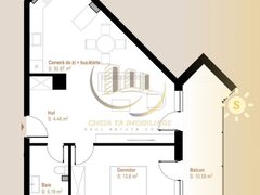 Vivo, urgent, apartament de vanzare 2 camere